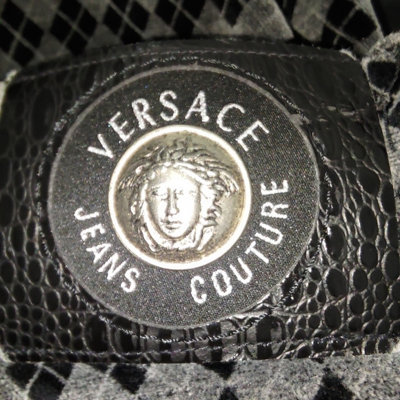 ✨Argyle 🔷👀Versace Jeans Couture👀 ❗Authentic;😍😎🥰❤️🤩💕 VINTAGE - Picture 2 of 15